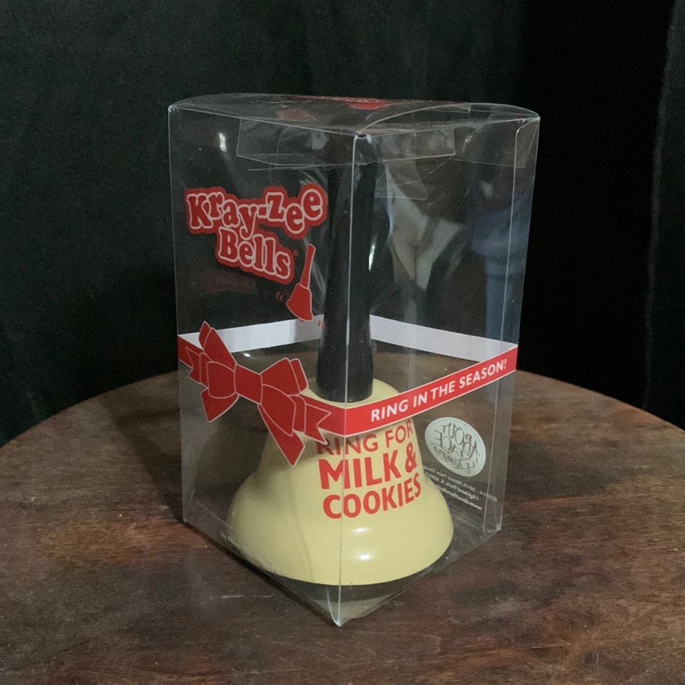 KRAY-ZEE BELLS- Holiday Bell-Ring for Milk and Cookies 🍪